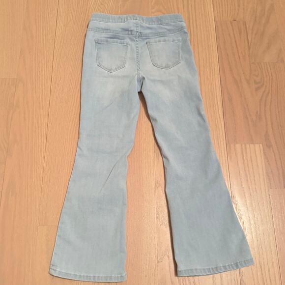 H&M | Unicorn Flare Jeans |Girls 5T | Blue - Picture 2 of 5